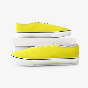 BirdGirls Lemon Shine Unisex Canvas Shoes Fashion Low Cut Loafer Sneakers