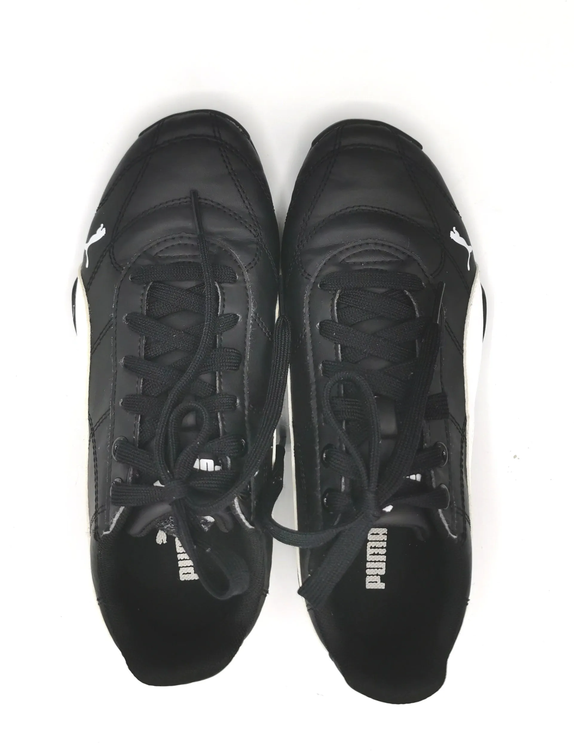 BOY SIZE 4.5 YOUTH - PUMA, Tune Cat Sneakers EUC B2