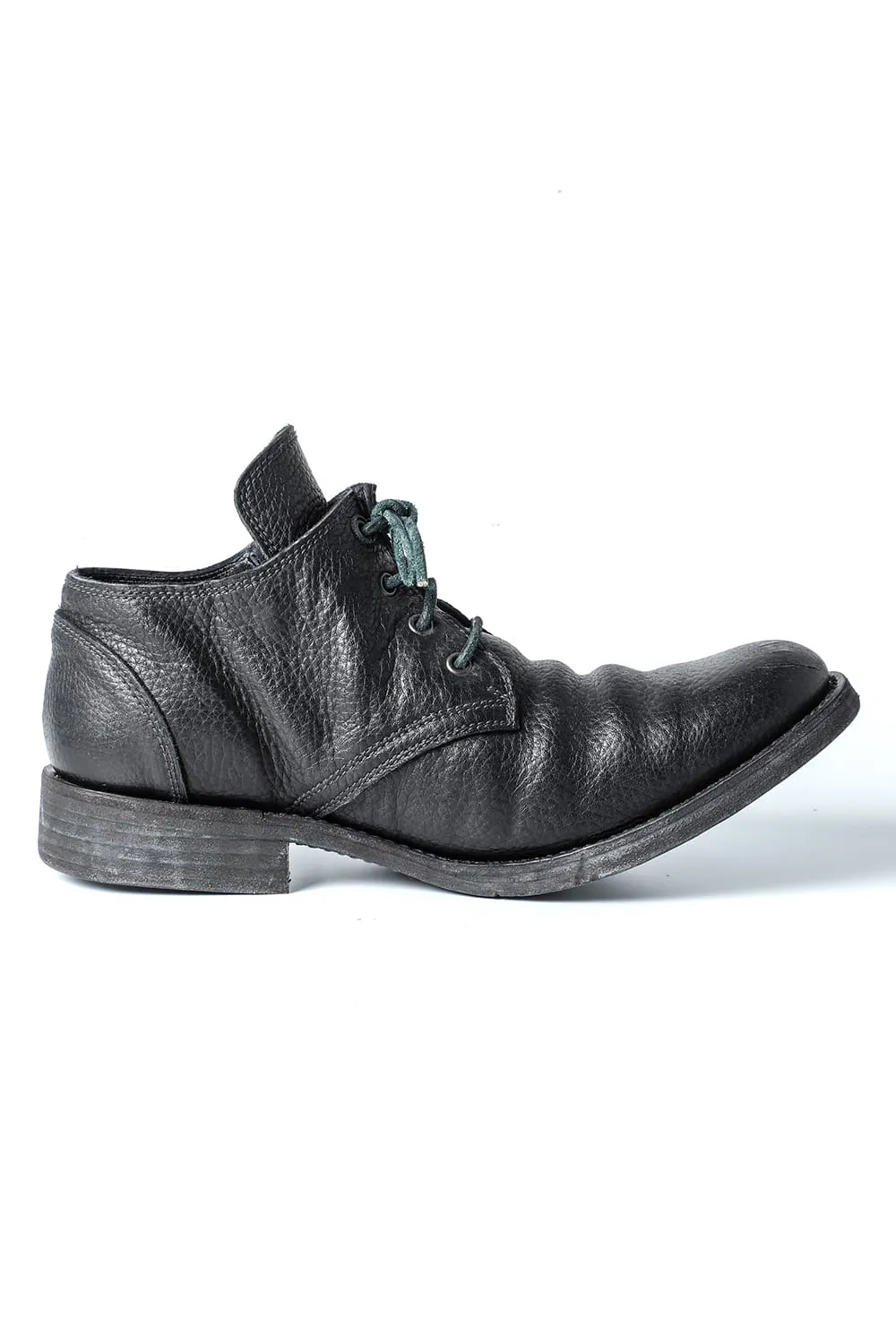 Horse Leather Derby Shoes  Khaki