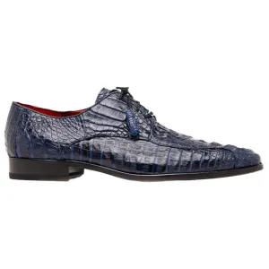 Marco Di Milano Apricena Caiman Fuscus and Leather Midnight