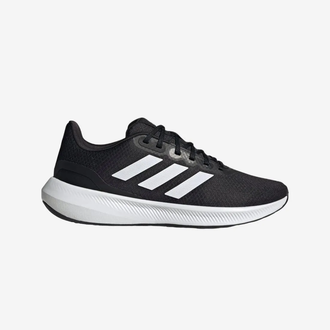 MEN'S ADIDAS RUNFALCON 3.0 RUNNING SHOES - BLACK