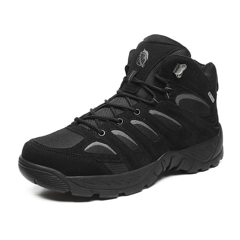 Mens Lightweight Non-Slip Ankle Boots Hiking Tactical Boots