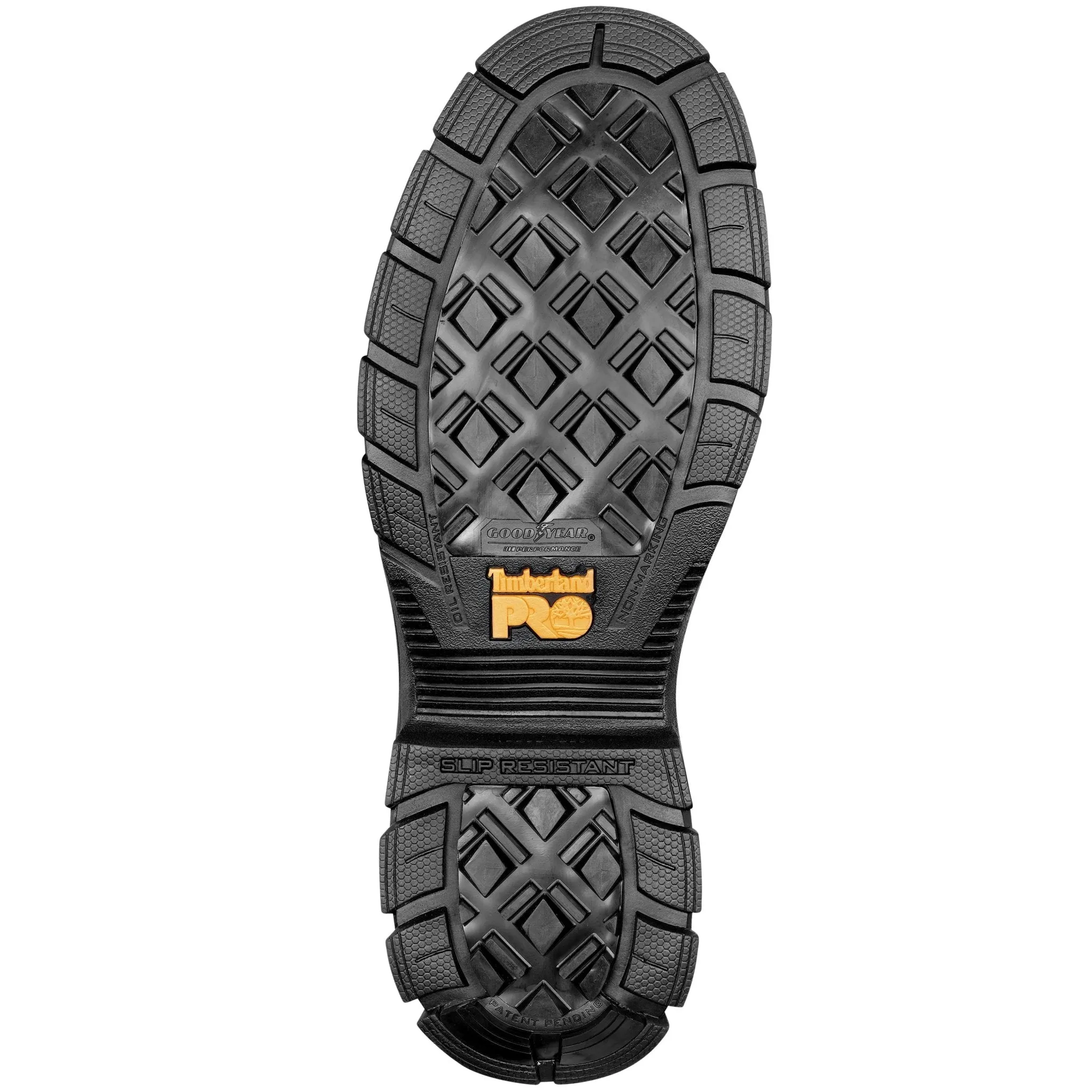 Men's Stockdale Pull On Alloy Toe Waterproof Work Boot - Black