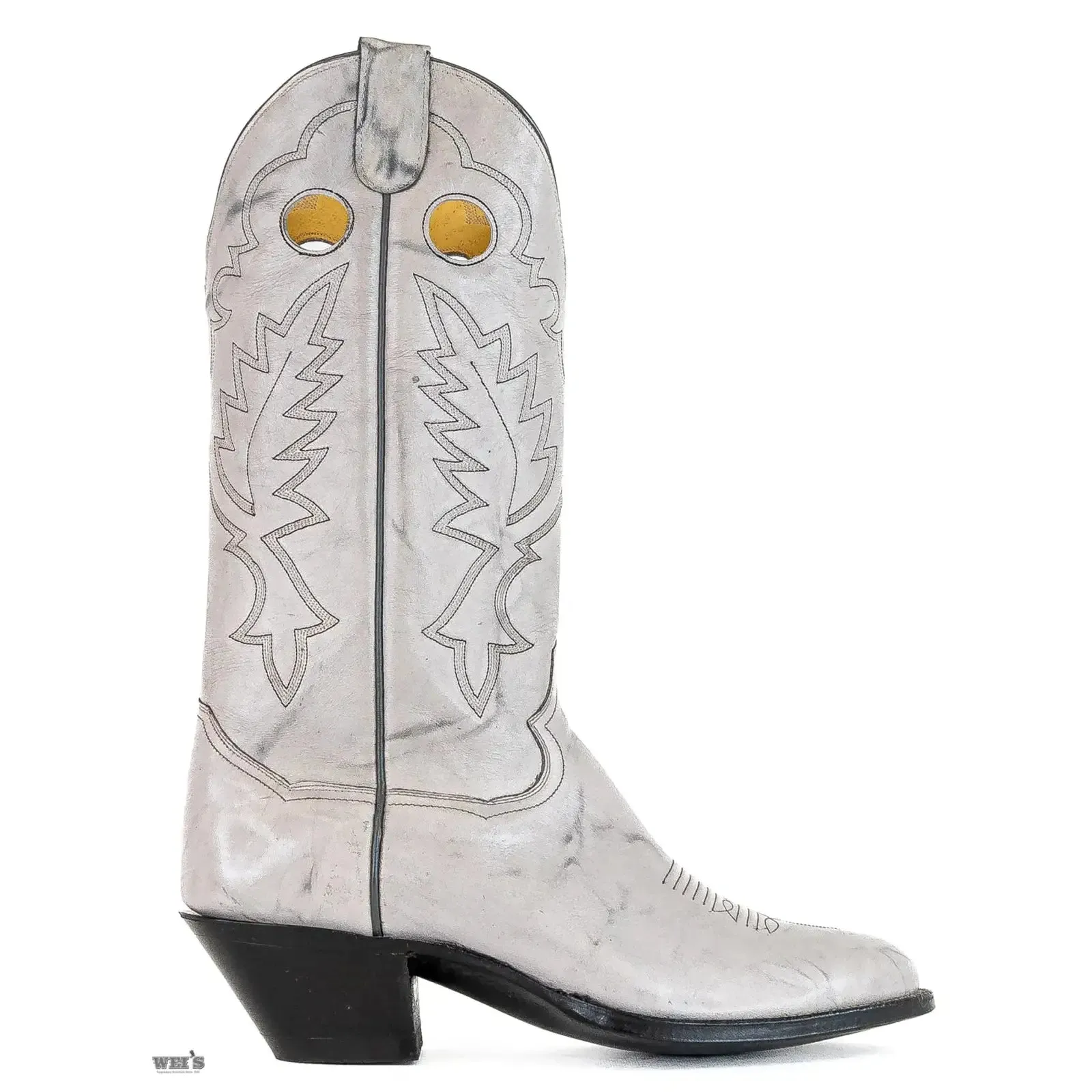 Panhandle Slim Men's Cowboy Boots 14" Yip Cowboy Heel R Toe Grey