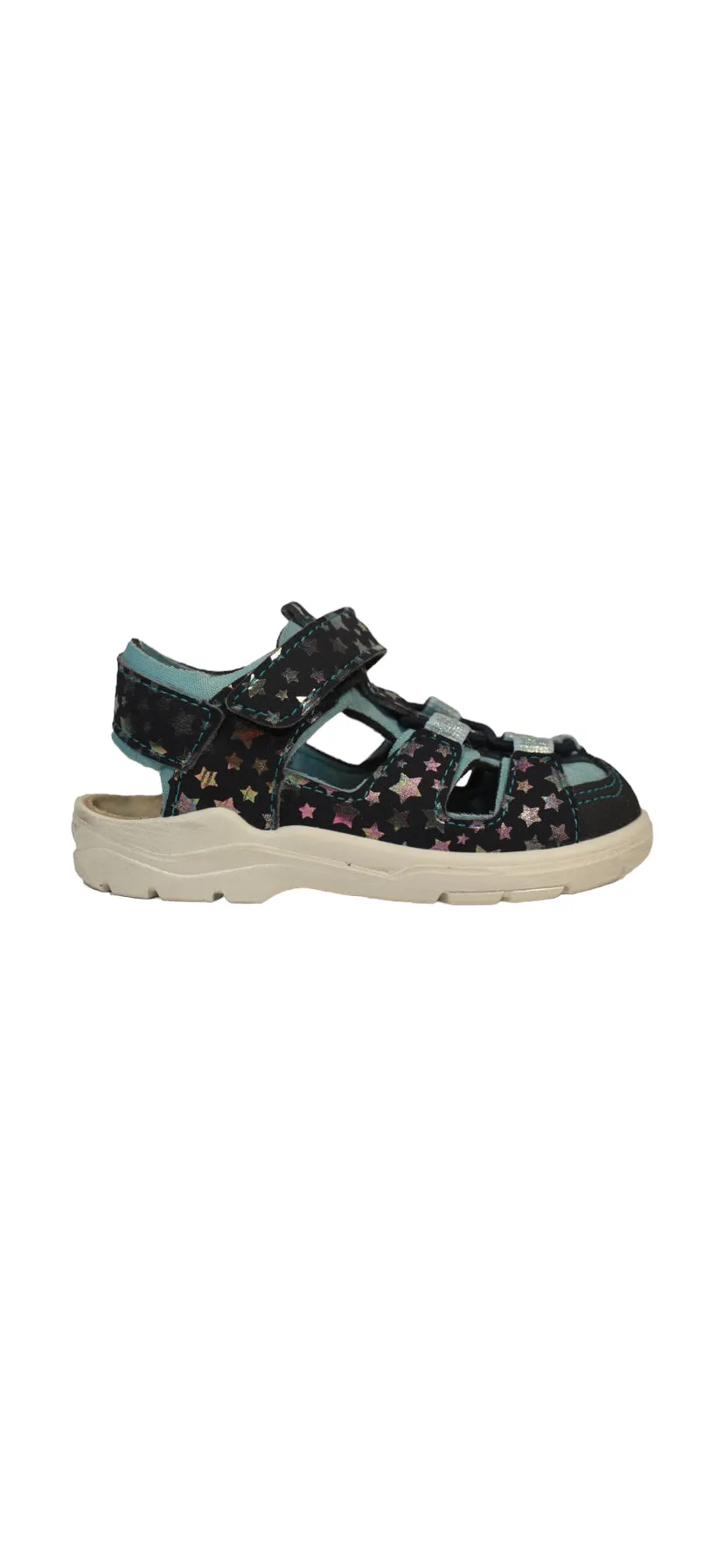 Ricosta - Girls closed toe sandal Nautic/frozen - Gery