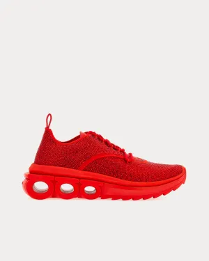 Running Crystal Red Low Top Sneakers