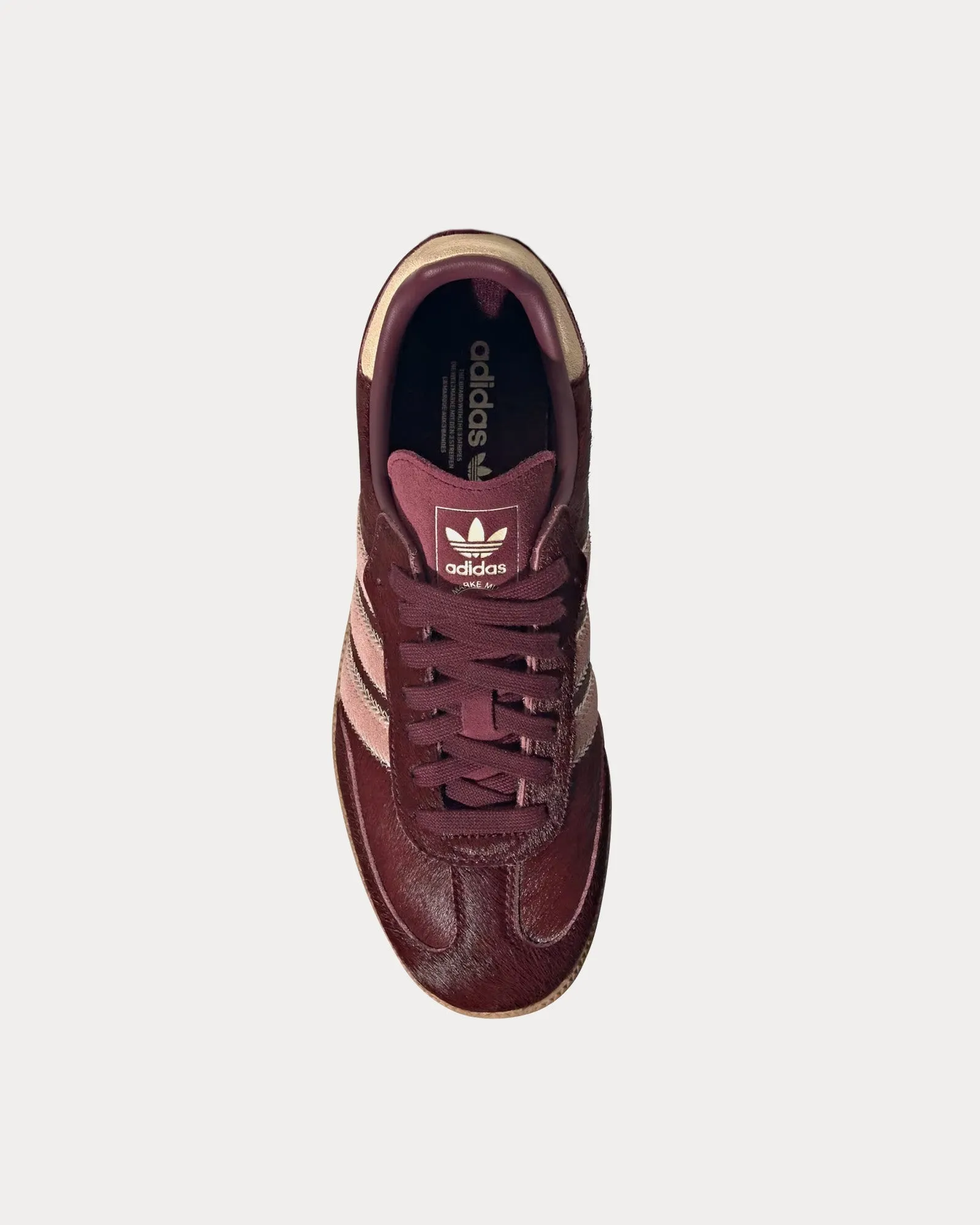 Samba OG 'Pony' Sand Strata / Maroon / Warm Clay Low Top Sneakers