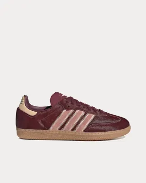 Samba OG 'Pony' Sand Strata / Maroon / Warm Clay Low Top Sneakers