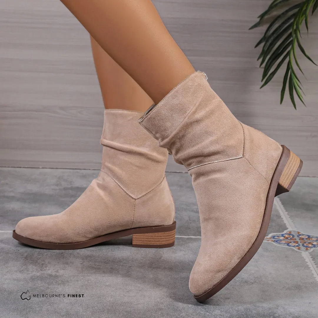 Sherri™ Stylish Women's Zipper Boots