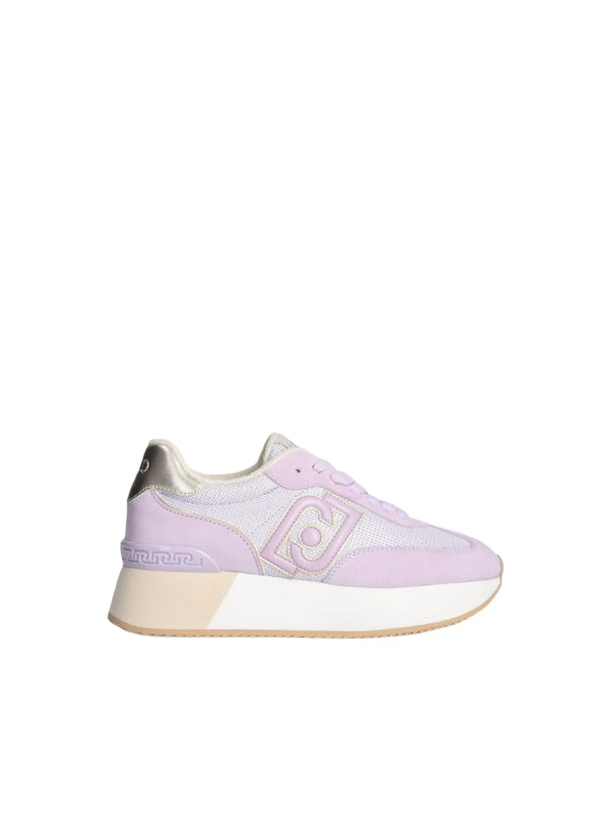 Sneaker Donna LIU JO SHOES - Dreamy platform in brighty mesh - Lilla