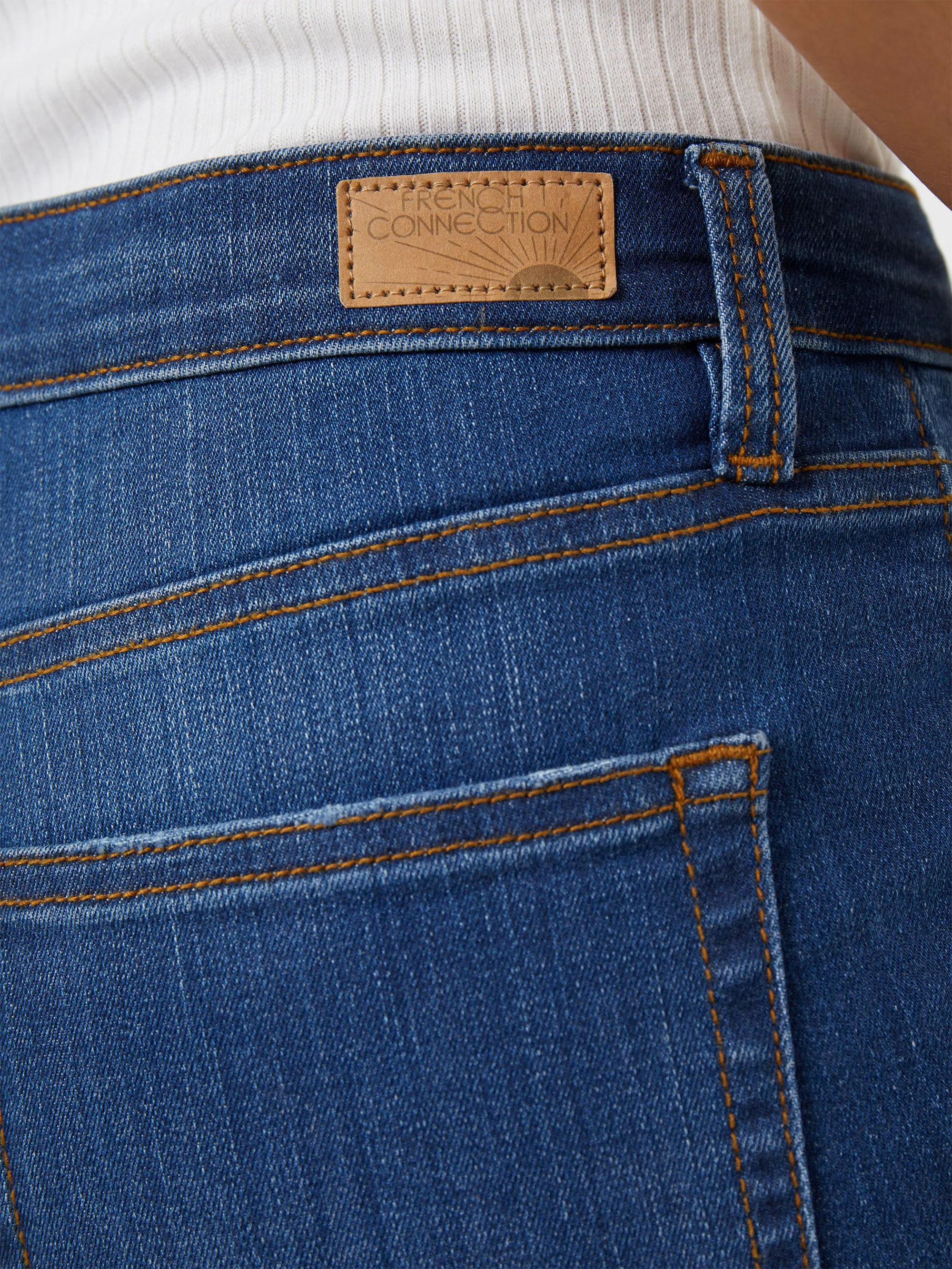 Stretch Denim Ankle Length Jeans - French Connection