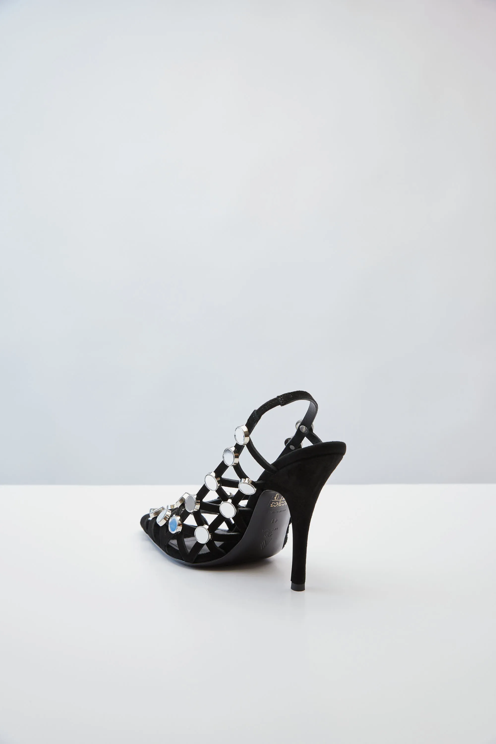 The Attico Grid Slingback
