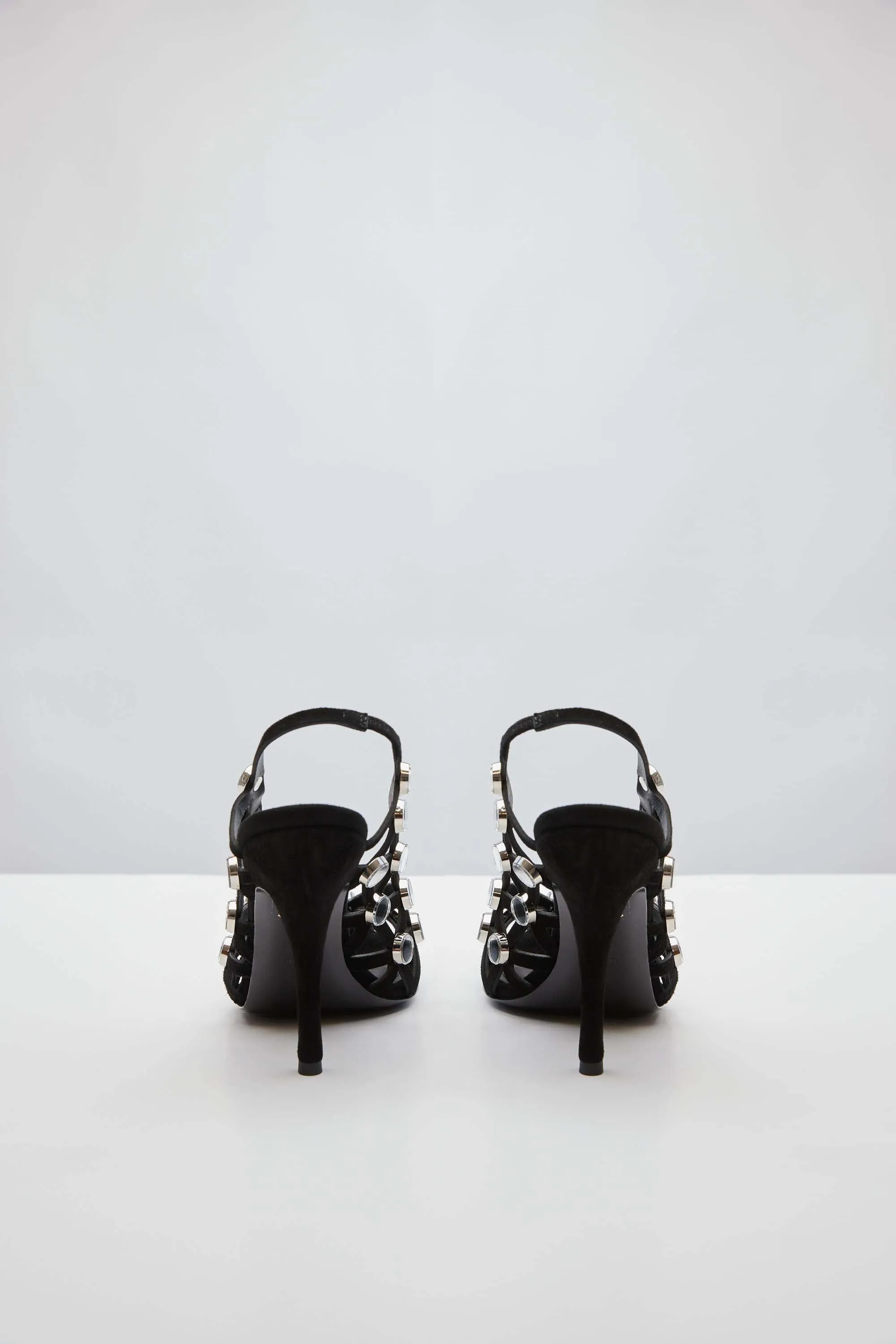 The Attico Grid Slingback