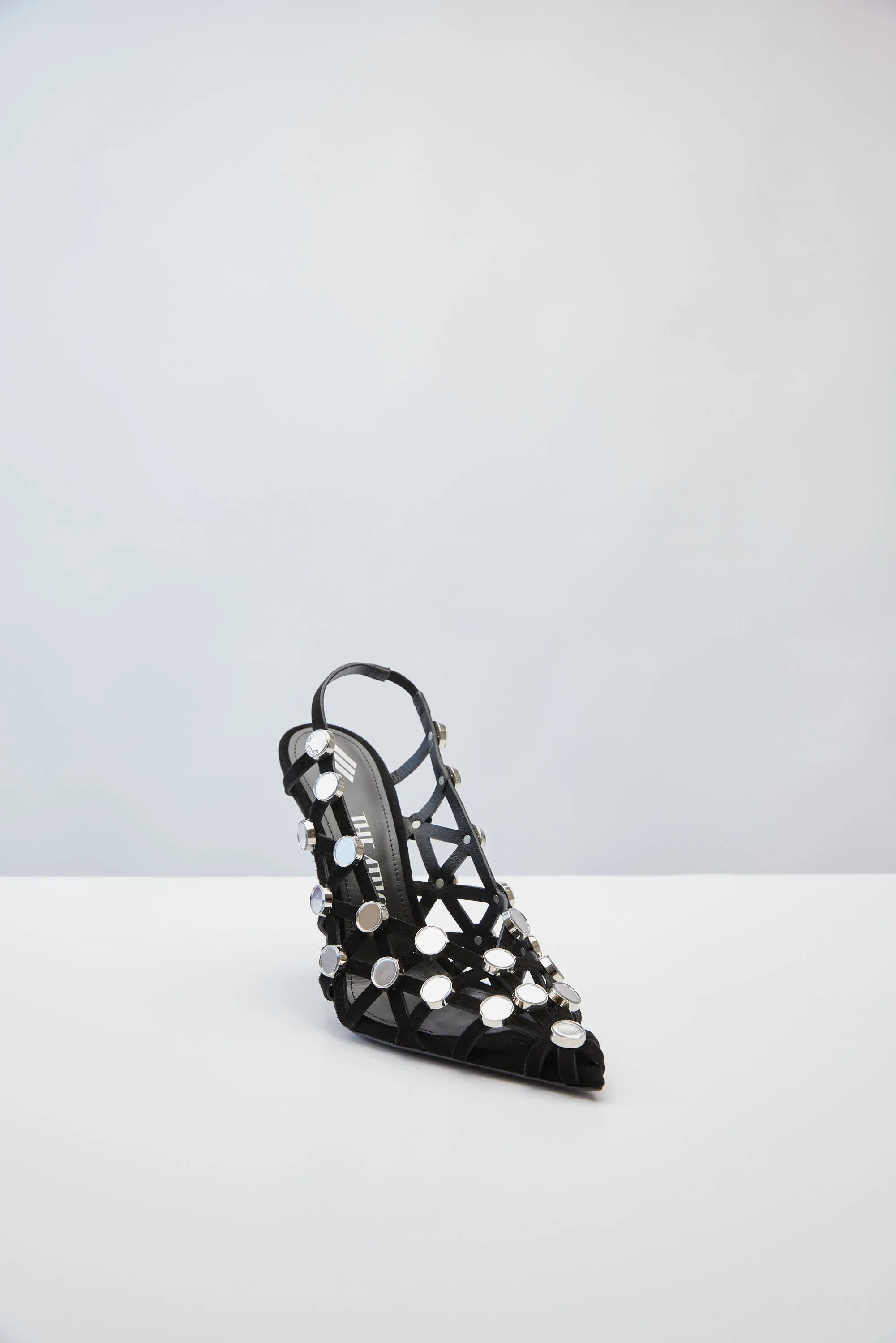 The Attico Grid Slingback
