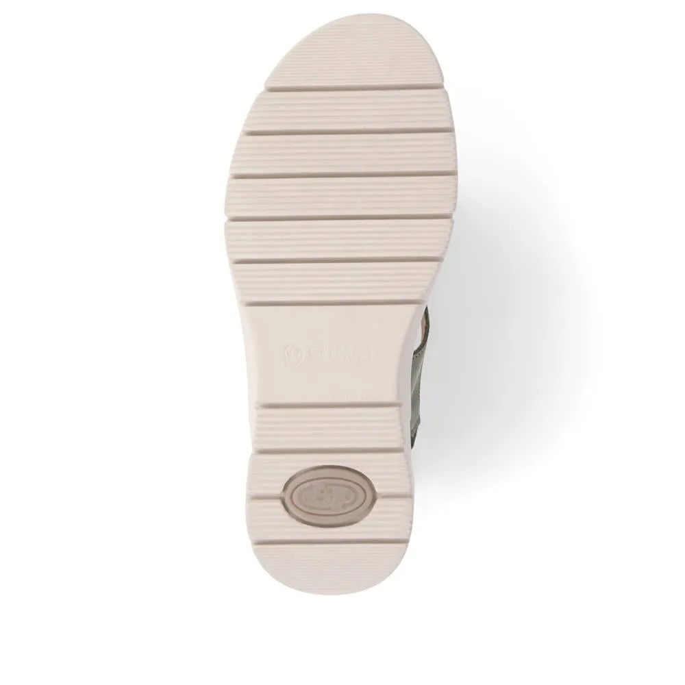 Touch-Fasten Leather Sandals - CAL39020 / 325 263
