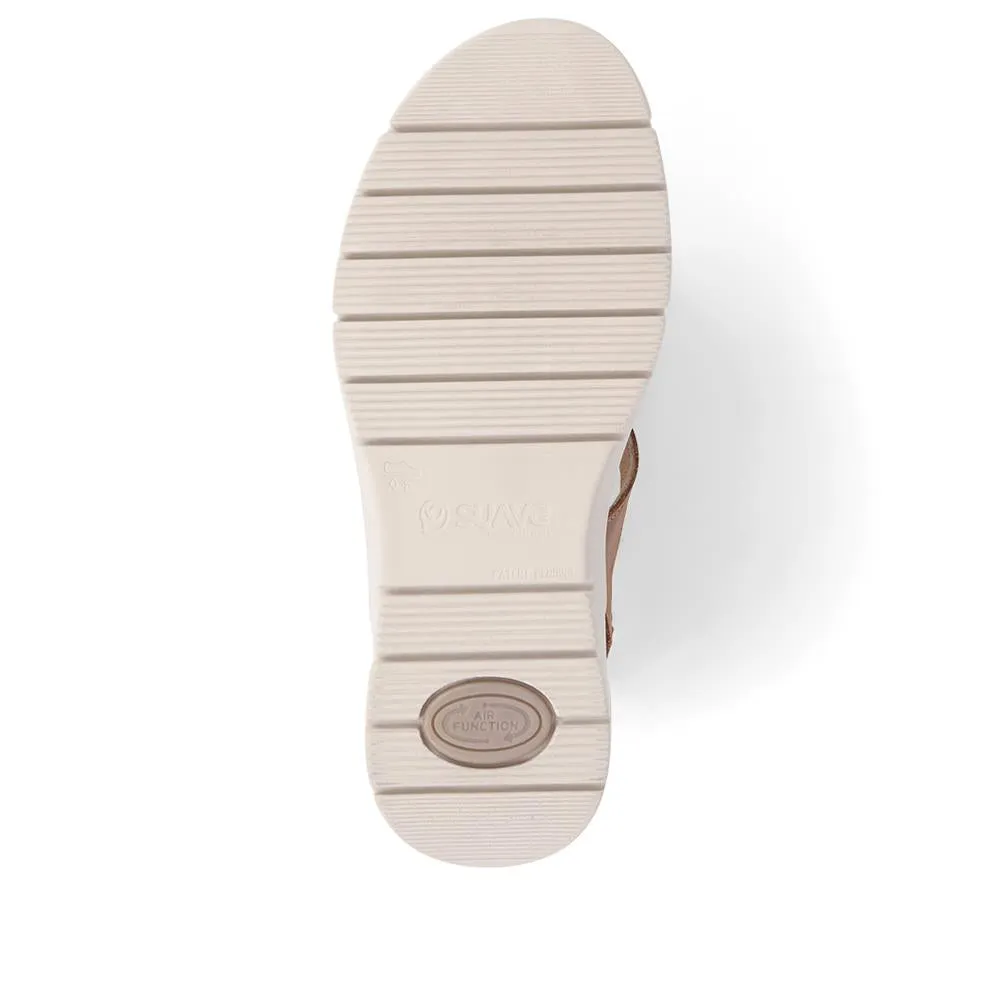 Touch-Fasten Leather Sandals - CAL39020 / 325 263