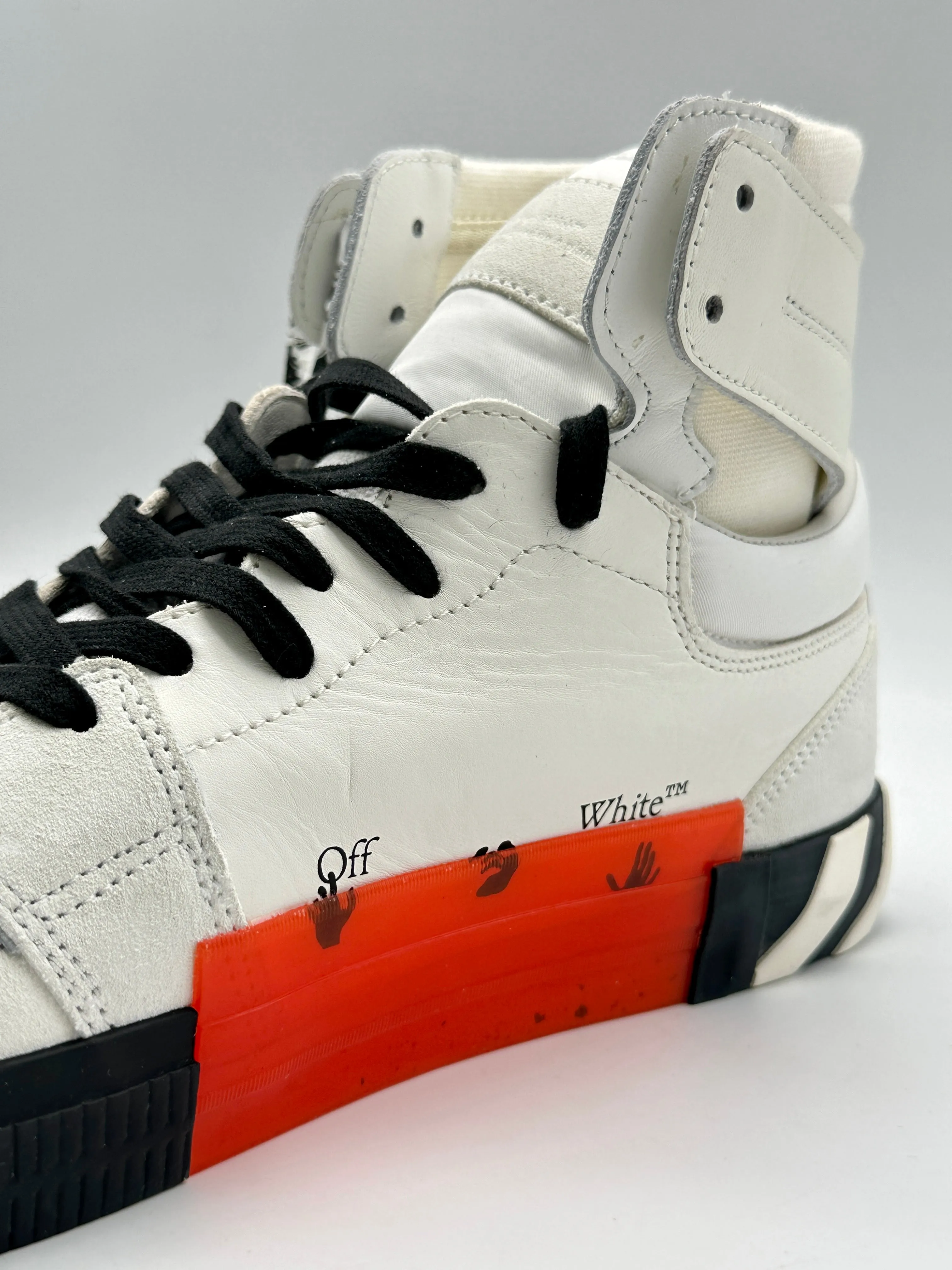 Vulcanized Sneakers Alte In Pelle