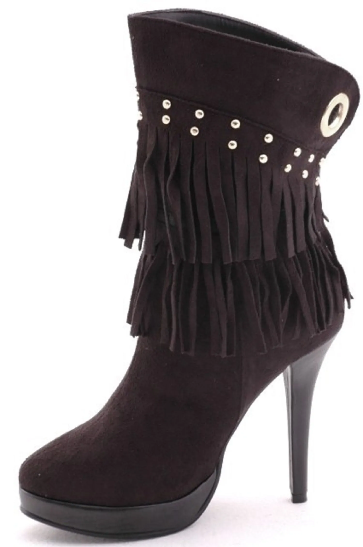 Women's Fringe Suede Boots